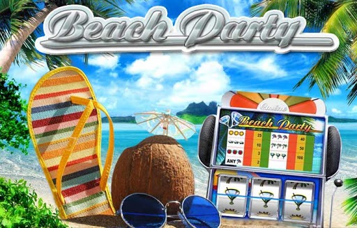 beach party slot logo
